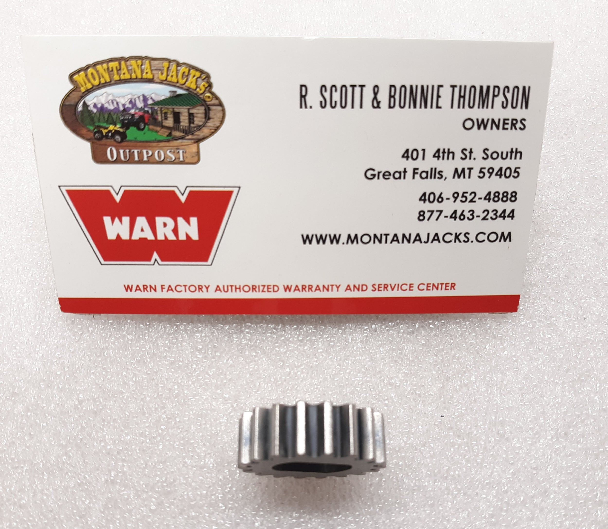 WARN 98539 Hoist Input Gear for DC1600, DC2000 — Montana Jacks Outpost