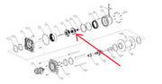 WARN 98551 (18598)Carrier Assy, Stage 2