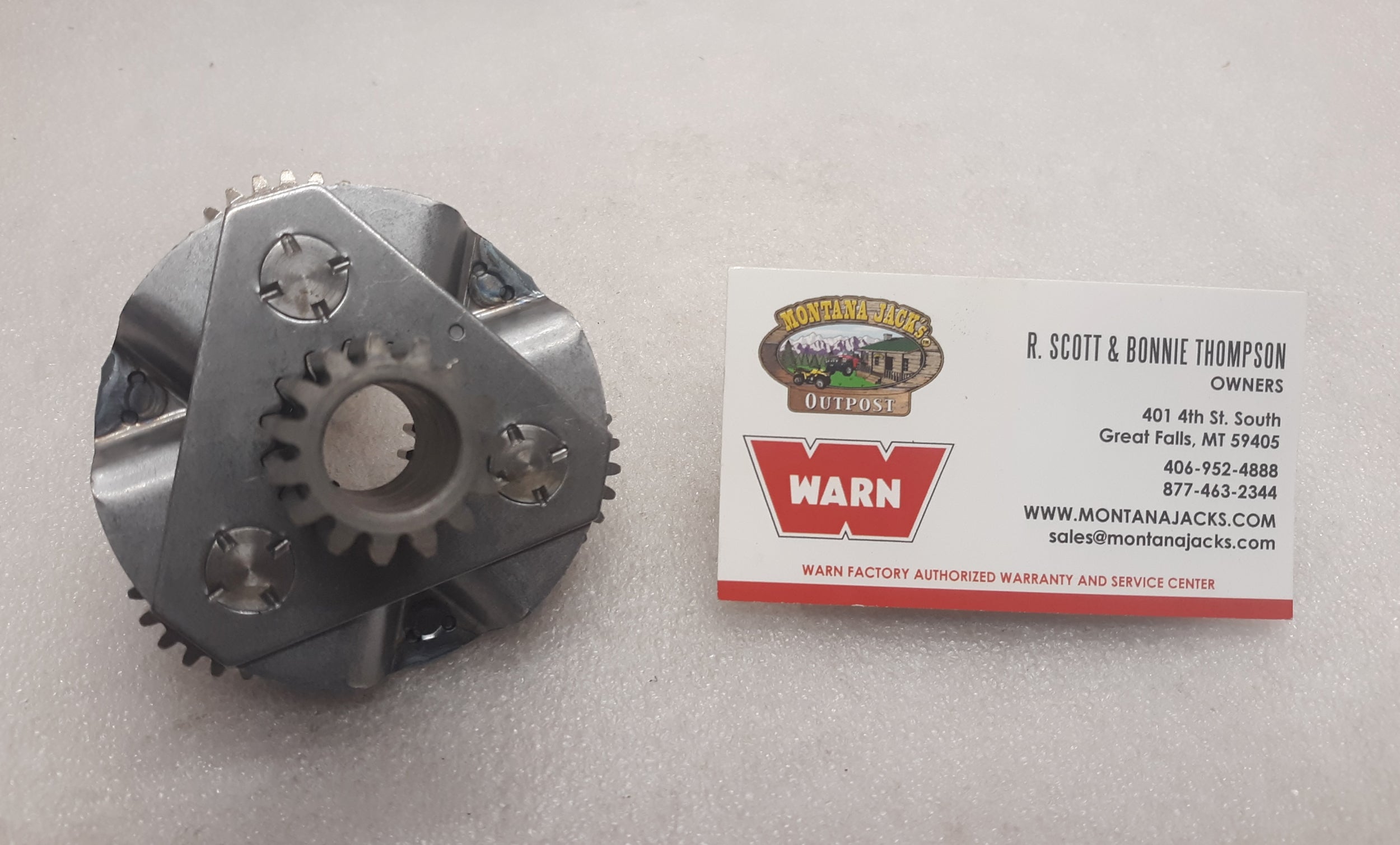 WARN 98772 Winch/Hoist Carrier Assembly Stage 2 for M8000, 9.0rc