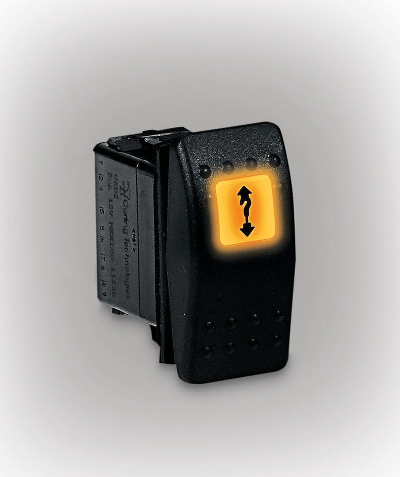 WARN 99897 Lighted Dash Rocker Switch Kit