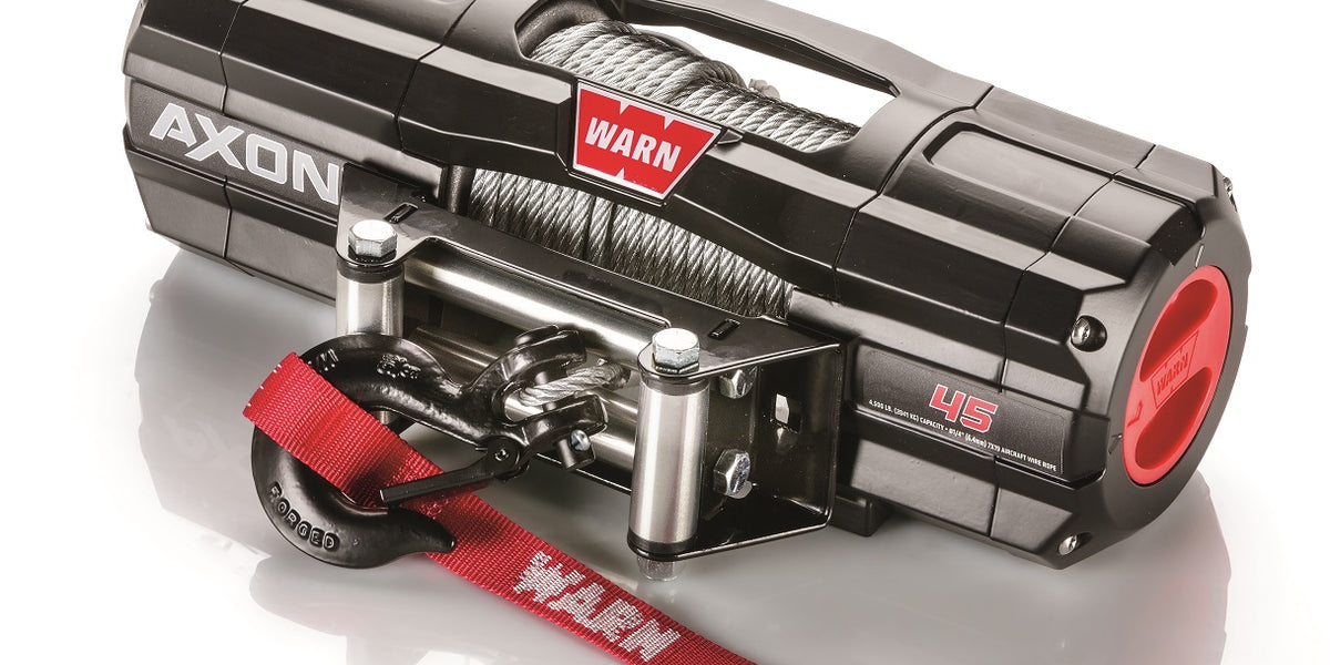 WARN 101145 AXON 45 ATV/UTV Winch, Lifetime Warranty! — Montana