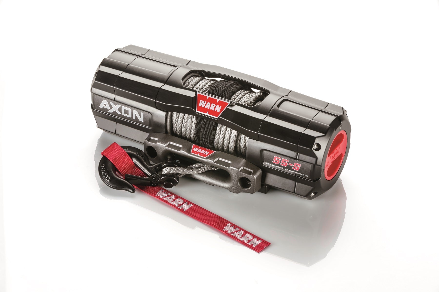 WARN AXON 55 ウインチ 本体 101155 車　ランクル　ジムニー WARN 101150 AXON 55-S Synthetic UTV Winch, Lifetime Warranty