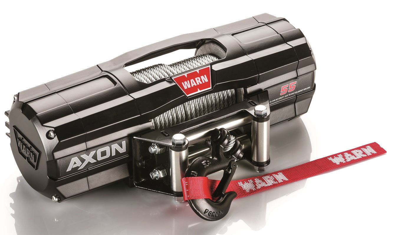 WARN AXON 55 ウインチ 本体 101155 車　ランクル　ジムニー WARN 101155 AXON 55 UTV Winch, Lifetime Warranty! — Montana Jacks
