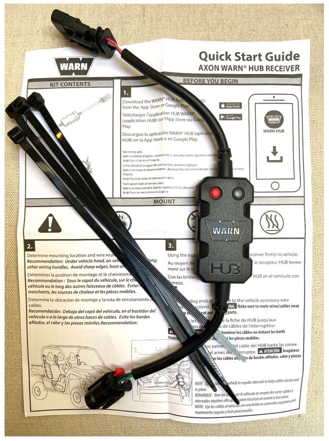 WARN 103940 AXON Wireless Winch Control  System