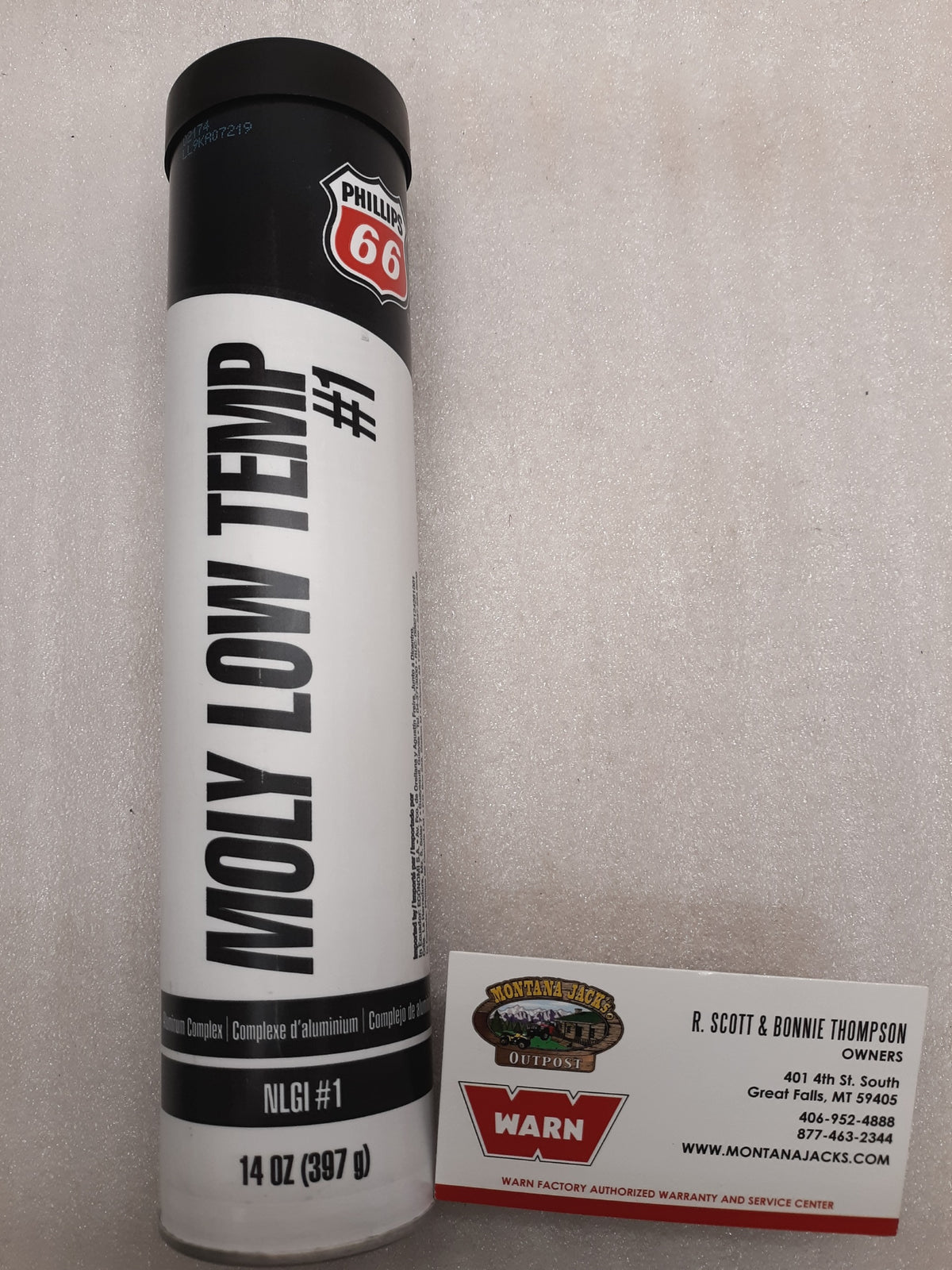 Phillips 66 Moly Low Temp Grease for Gear Winches — Montana