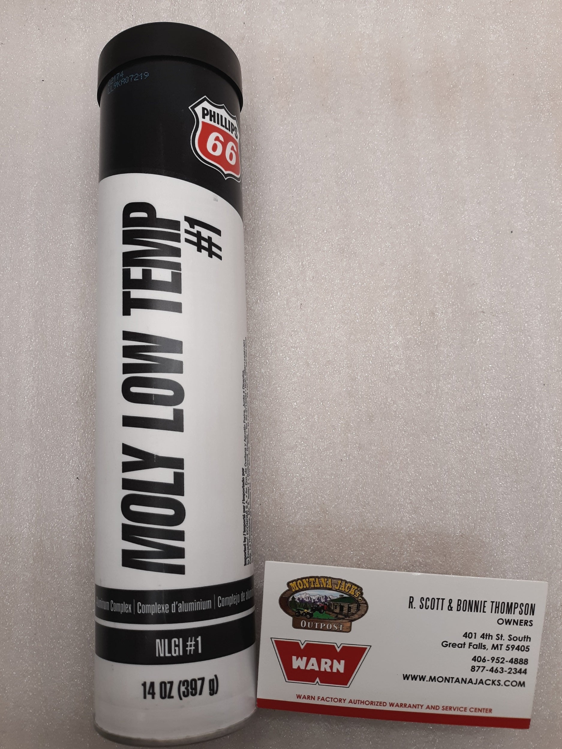 Phillips 66 Moly Low Temp Grease for Gear Winches — Montana