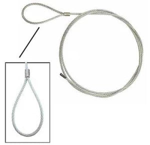 NWP-PC07  MONTANA JACKS Plow Lift Cable, 3/16" x 7'