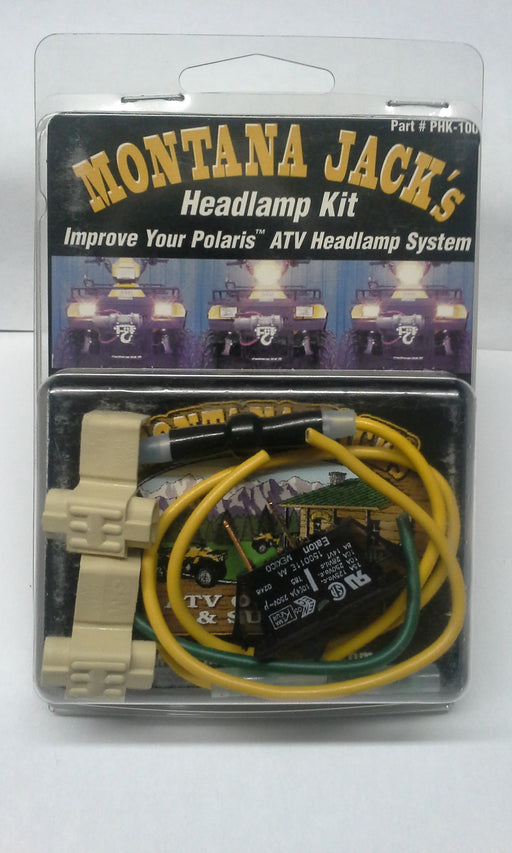 MONTANA JACK'S PHK-100 Polaris ATV Headlamp Improvement Kit