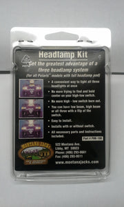 MONTANA JACK'S PHK-100 Polaris ATV Headlamp Improvement Kit