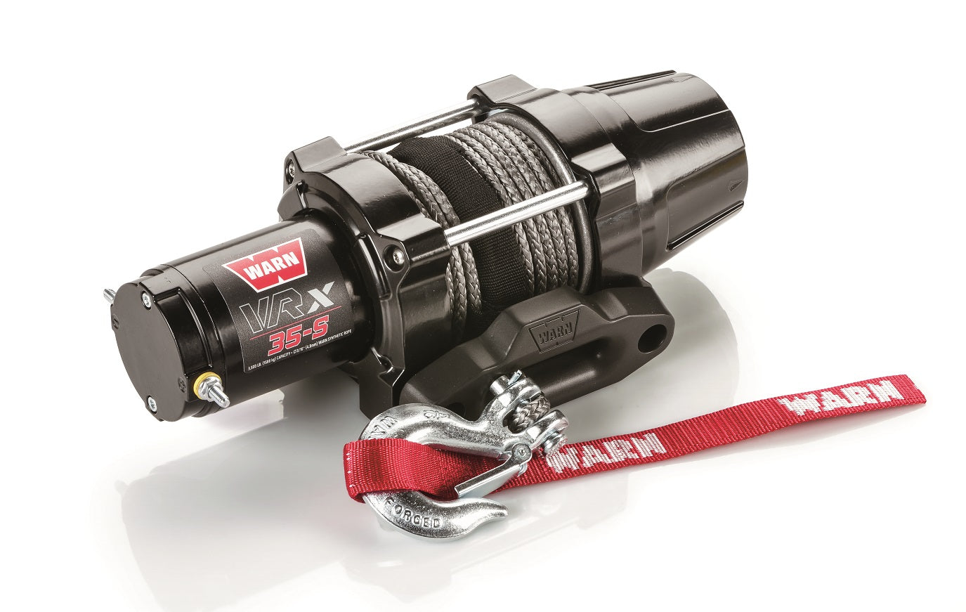 WARN 101030 VRX 35-S Synthetic ATV/UTV Winch, Lifetime Warranty