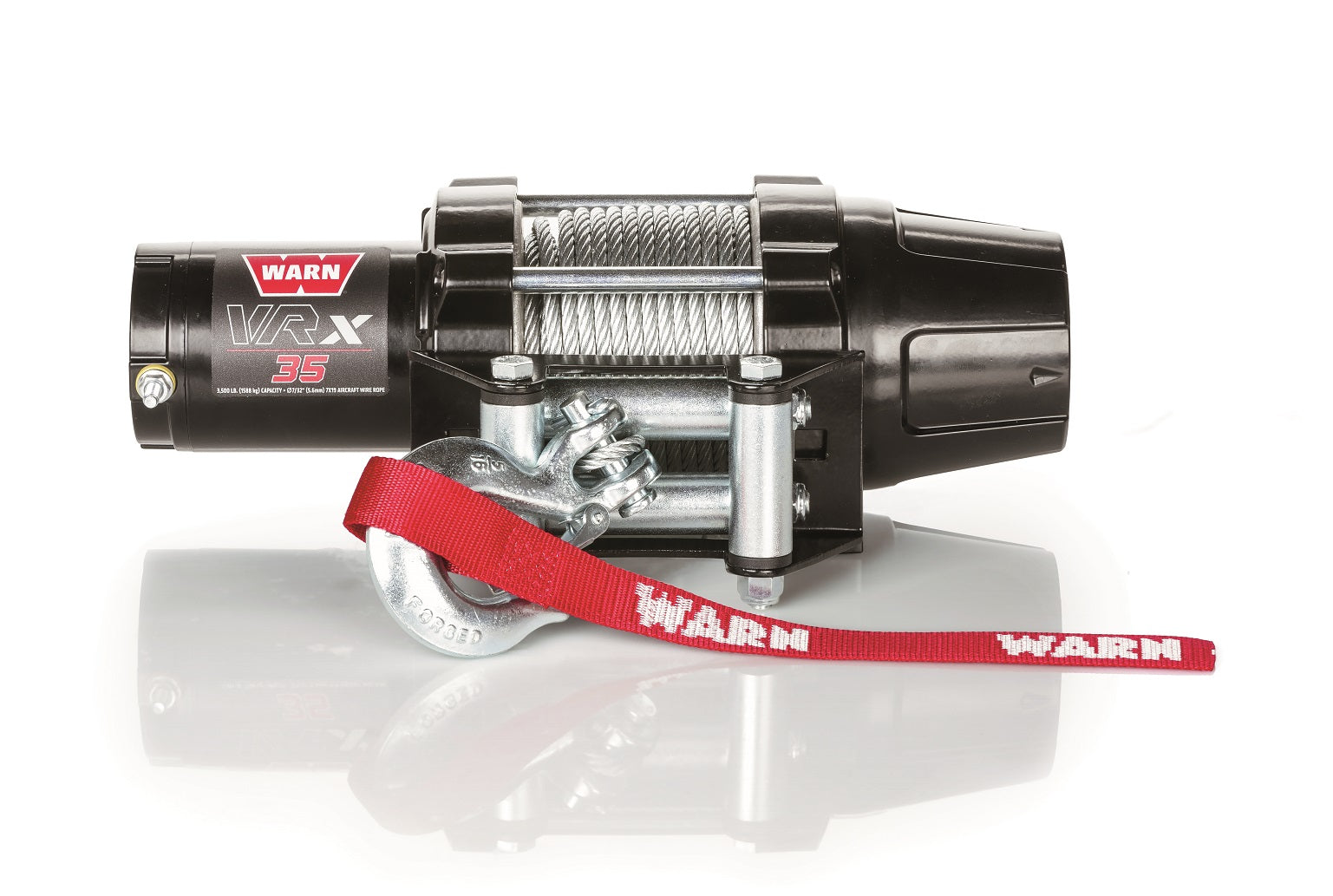 WARN 101035 VRX 35 ATV/UTV Winch, Lifetime Warranty! — Montana