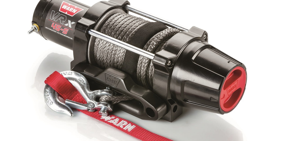 WARN 101040 VRX 45-S Synthetic UTV Winch, Lifetime Warranty