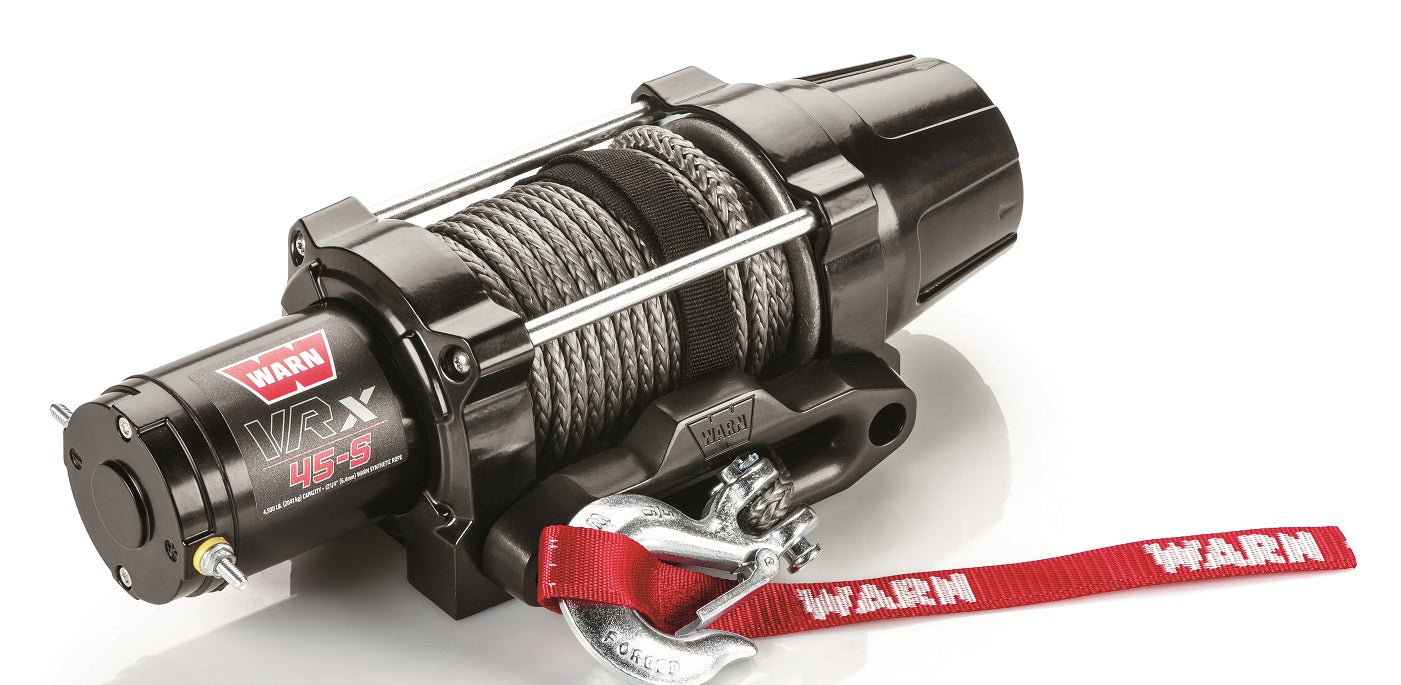 WARN 101040 VRX 45-S Synthetic UTV Winch, Lifetime Warranty