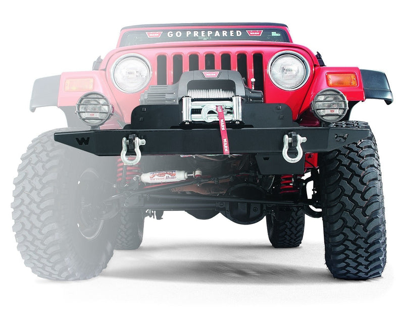 WARN 61853 Rock Crawler Front Bumper, Full Width