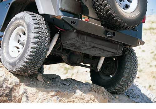 WARN Rock Crawler Rear Bumper 61857