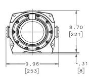 WARN 85251 - DC3000-LF-12V Industrial Hoist