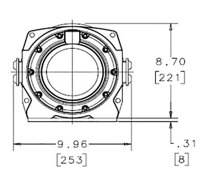 WARN 85251 - DC3000-LF-12V Industrial Hoist