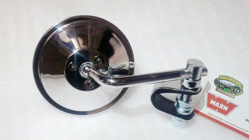 CYCLOPS 033-3800 Clamp-on ATV Mirror, 4"