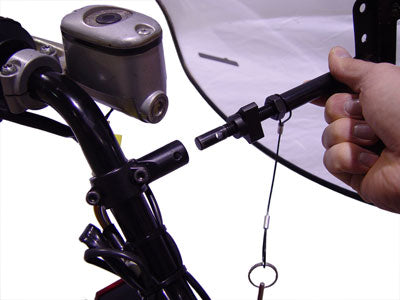 Cobra ProTEK ATV Windshield w/quick release mount