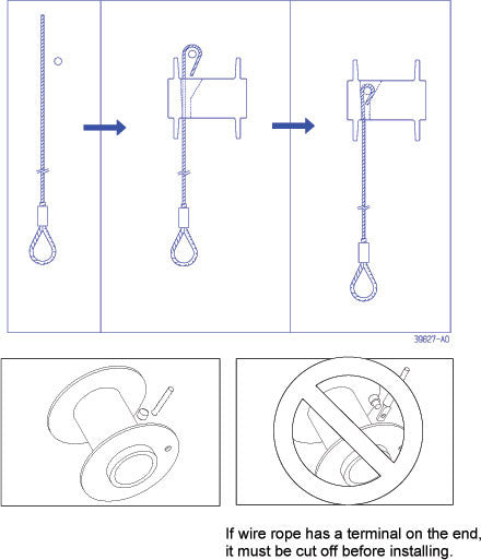 WARN Winch Rope/Cable Anchor Plug